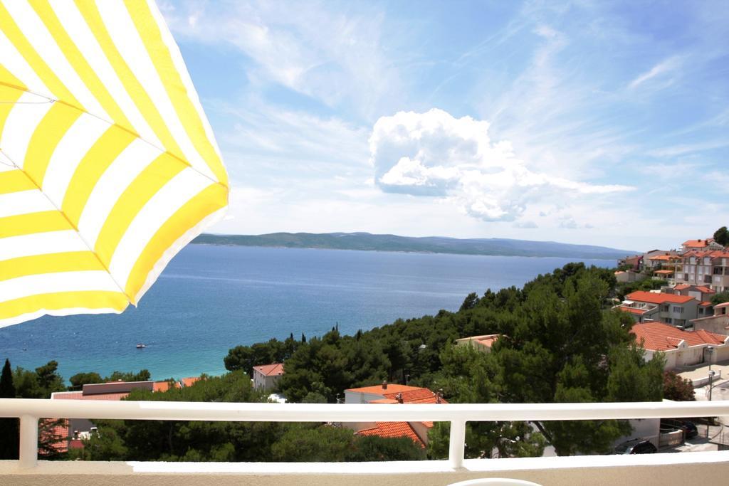 New Gallery Apartment With Beautiful View Baška Voda Kültér fotó