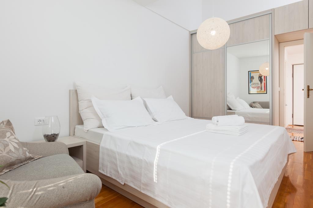 New Gallery Apartment With Beautiful View Baška Voda Kültér fotó