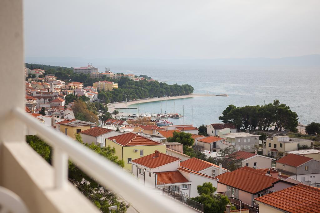 New Gallery Apartment With Beautiful View Baška Voda Kültér fotó