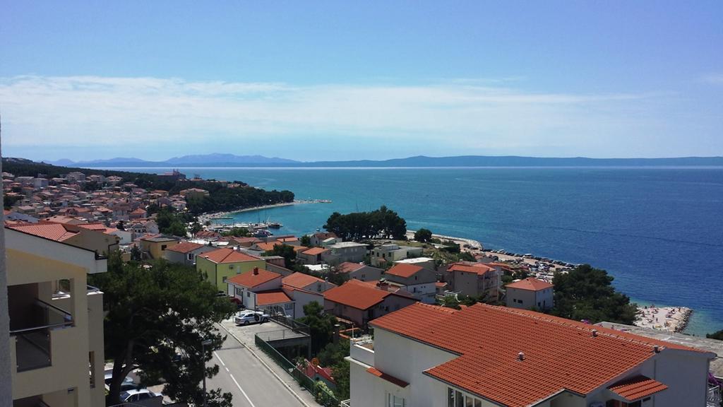 New Gallery Apartment With Beautiful View Baška Voda Kültér fotó