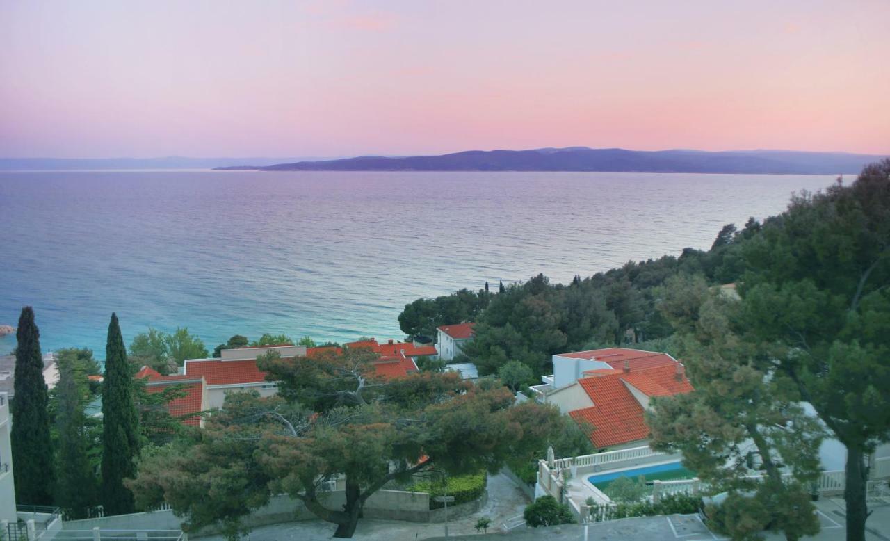 New Gallery Apartment With Beautiful View Baška Voda Kültér fotó